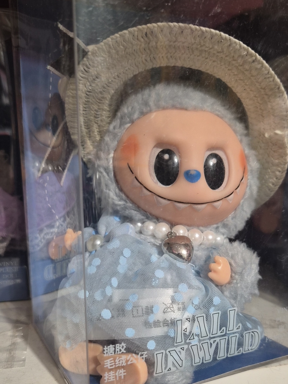 Fall In Wild Plush Doll in Light Blue Outfit